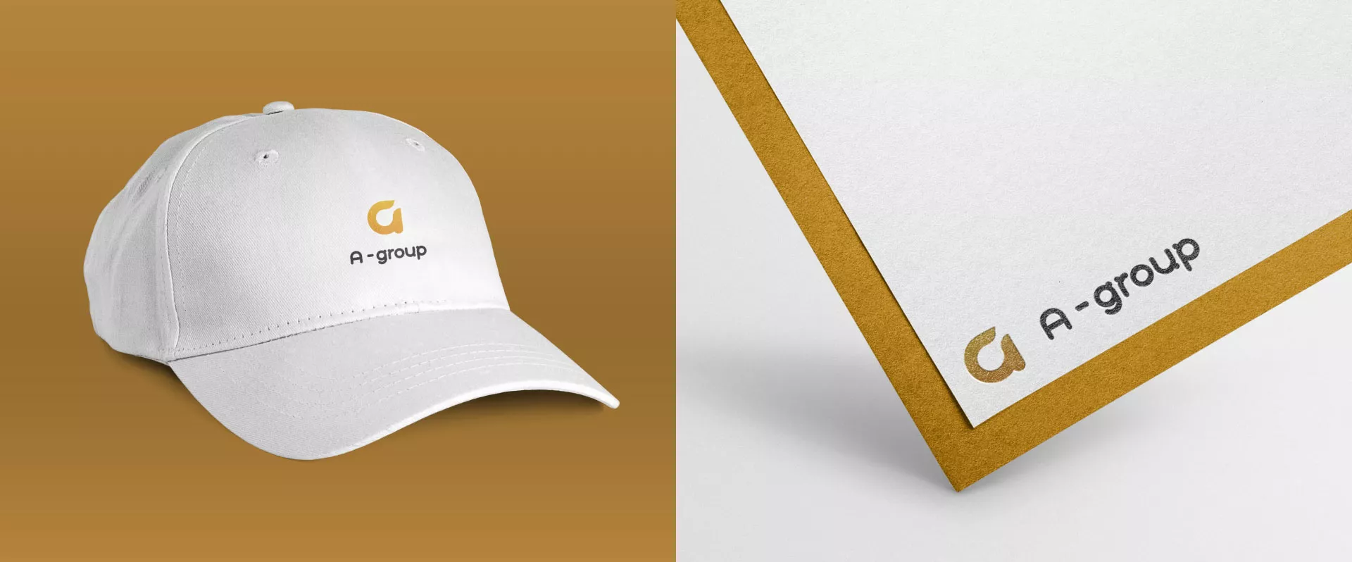 Разработка логотипа для компании «А-ГРУПП» в Шиханах