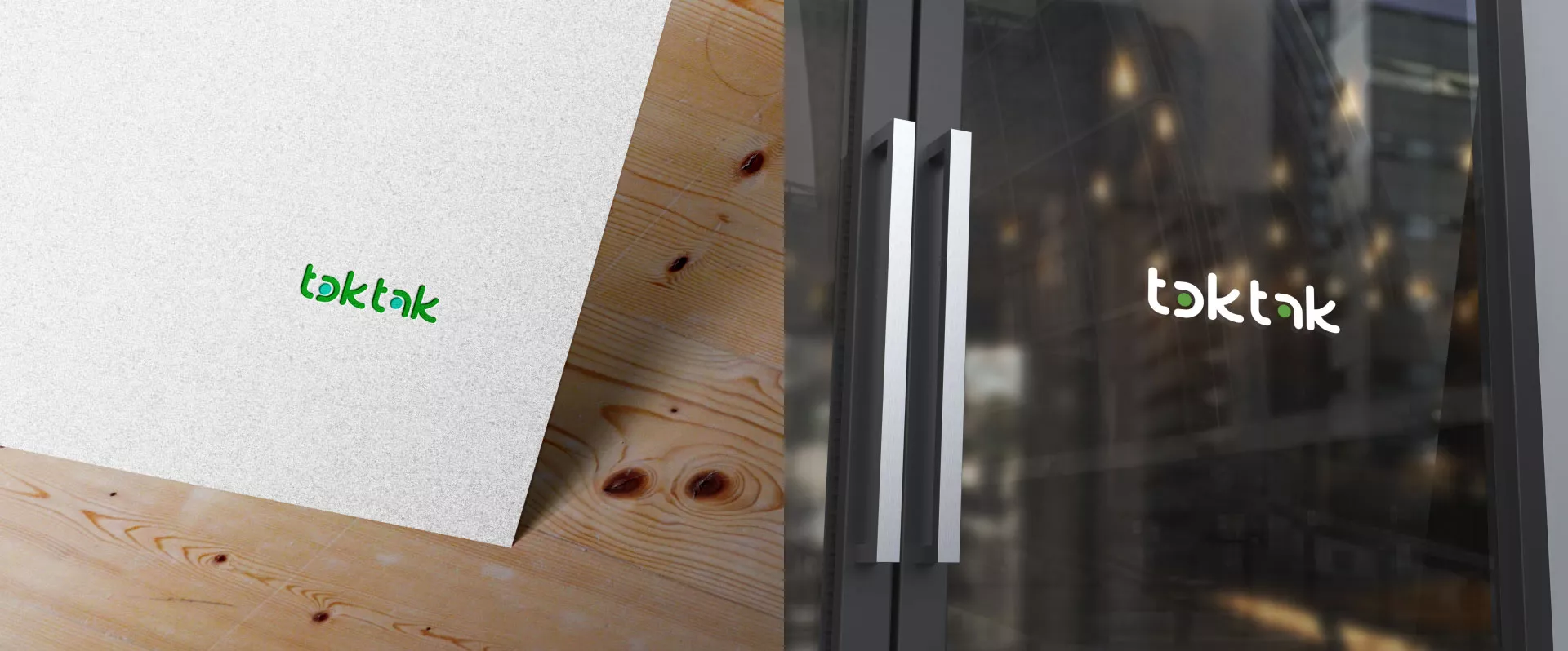 Разработка логотипа компании «Ток-Так» в Шиханах