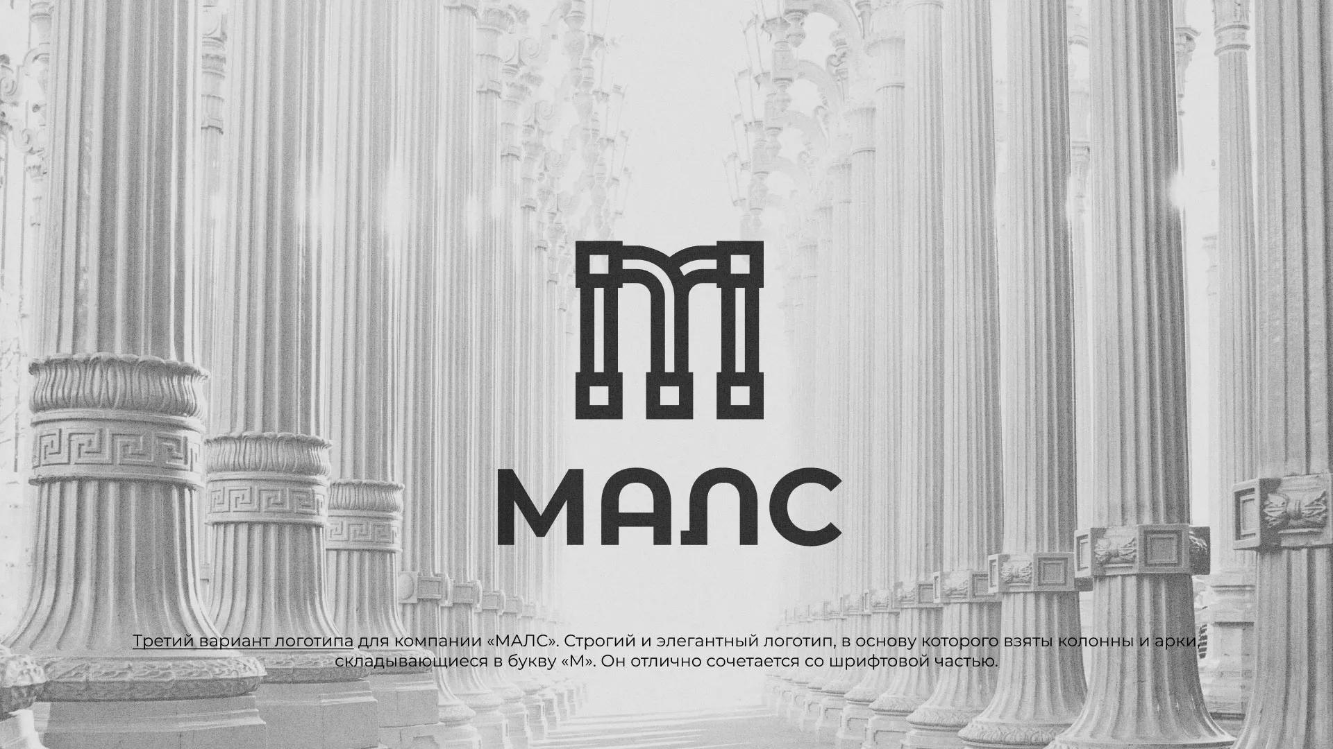 Разработка логотипа компании «МАЛС» в Шиханах