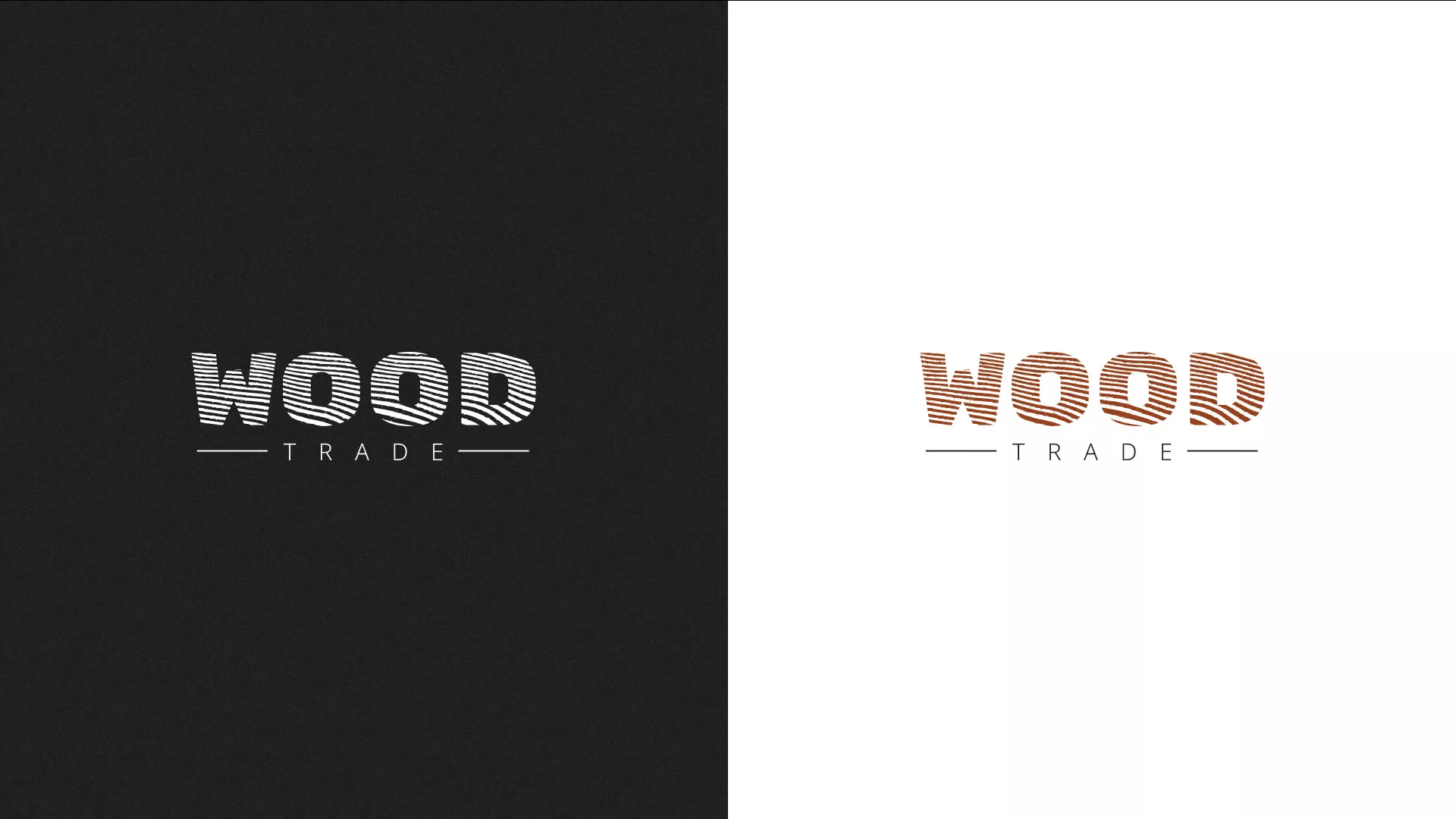 Разработка логотипа для компании «Wood Trade» в Шиханах